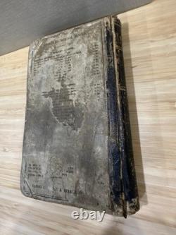 1857 McGuffey's New Fifth Eclectic Reader Antique School Book Civil War Era