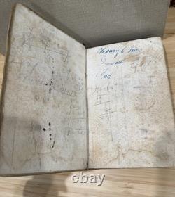 1857 McGuffey's New Fifth Eclectic Reader Antique School Book Civil War Era