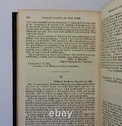 1860 Military Academy at WEST POINT Senate Report, Jefferson Davis, Robert E Lee