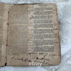 1860s Personal Notebook Memory Scrap Book, Civil War Era READ THE DESCRIPTION