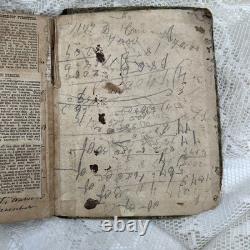 1860s Personal Notebook Memory Scrap Book, Civil War Era READ THE DESCRIPTION