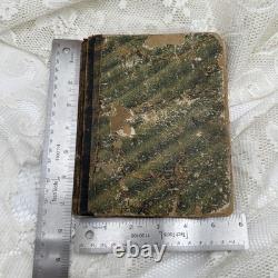1860s Personal Notebook Memory Scrap Book, Civil War Era READ THE DESCRIPTION