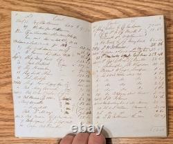 1861-63 Civil War Era Merchant Charter Ledger Book Boston Maine Shipping Navy 1861-63 Civil War Era Merchant Charter Ledger Book Boston Maine Shipping Navy