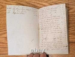 1861-63 Civil War Era Merchant Charter Ledger Book Boston Maine Shipping Navy