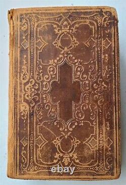 1861 BIBLE in ENGLISH ANTIQUE OLD & NEW TESTAMENTS Americana CIVIL WAR ERA