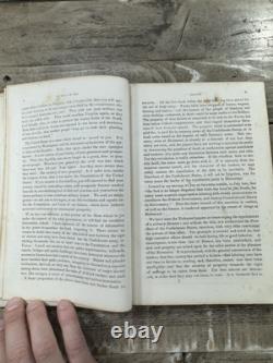 1861 Civil War Era Law Book Senate Journal. Commonwealth of Virginia Wheeling