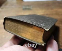 1861 Civil War Issued New Testament American Bible Society Pocket New York KJV