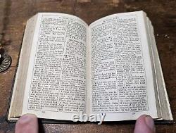1861 Civil War Issued New Testament American Bible Society Pocket New York KJV