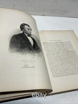 1861 Heroes&Martyrs Notable Men of the Time Biographical Sketches Civil War Era