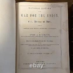 1861 War For the union 2 vol set as is Civil War