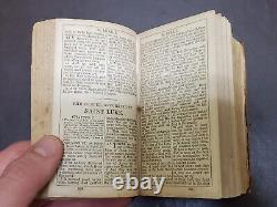 1862 Civil War NT Bible, Presented by Ulster County Bible Society