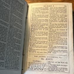 1862 Civil War New Testament Hospital Bible, American Bible Society