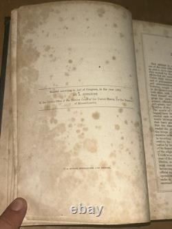 1862 History Of The Great Rebellion By Thomas Kettell Volume 1 Illustrated HC