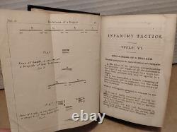 1862 Infantry Tactics Vol. 3 by Brig. Gen. Silas Casey Pocket HC with Fold Out