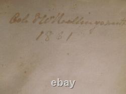 1862 Lt. Col. EW Hollingsworth's Field Manual For Battalion Drill Civil War Book