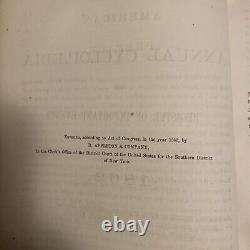 1862 The American Annual Cyclopedia & Register of Important Events Civil War Era