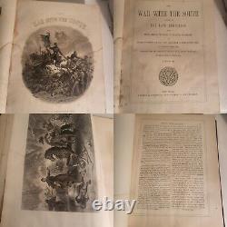 (1862) War With The South Robert Tomes Civil War 3 Volumes Leather