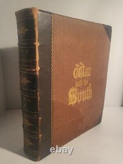 (1862) War With The South Robert Tomes Civil War 3 Volumes Leather
