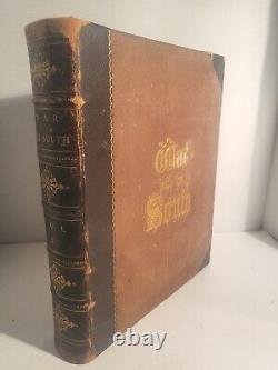 (1862) War With The South Robert Tomes Civil War 3 Volumes Leather