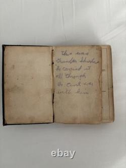 1862 pocket edition of the New Testament Bible, Civil War Era