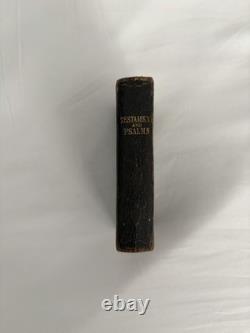 1862 pocket edition of the New Testament Bible, Civil War Era