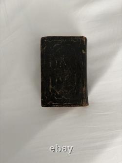 1862 pocket edition of the New Testament Bible, Civil War Era