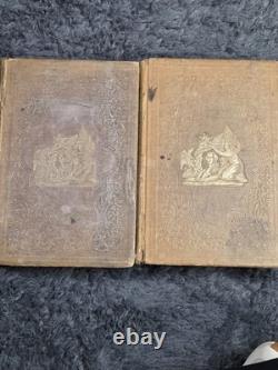 1863/1866 The History of the Civil War in America by John SC Abbott 2 Volume Set