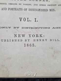 1863/1866 The History of the Civil War in America by John SC Abbott 2 Volume Set