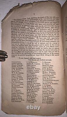 1863, 1st, CIVIL WAR, CHARACTER & RESULTS OF THE WAR, by MAJ. GEN. B. F. BUTLER