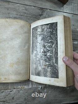 1863 Antique Civil War Book The History of the Civil War in America Illustra