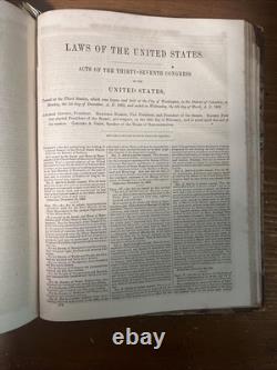 1863 Congressional Globe Emancipation Proclamation Civil War