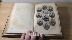 1863 Headley's The Great Rebellion A History of the Civil War in the U. S I & II