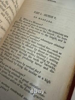 1863 The Hand-Book of Artillery by Joseph Roberts US Army & Militia Civil War