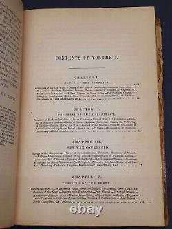 1863 Vol 1 The History of the Civil War in America John Abbott Ledyard Bill Pub