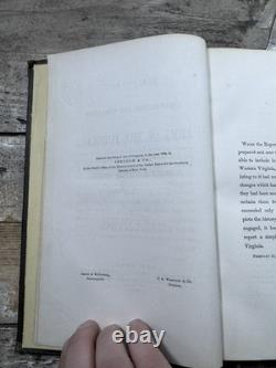 1864 Antique Civil War Book General McClellan's Report and Campaigns