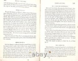 1864 Antique Civil War Era Cookbook MRS. BLISS PRACTICAL COOK BOOK 1,000 RECIPES