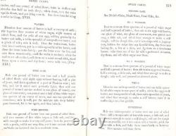 1864 Antique Civil War Era Cookbook MRS. BLISS PRACTICAL COOK BOOK 1,000 RECIPES