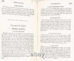 1864 Antique Civil War Era Cookbook MRS. BLISS PRACTICAL COOK BOOK 1,000 RECIPES