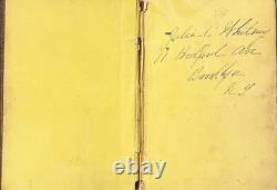 1864 Antique Civil War Era Cookbook THE PRACTICAL COOK BOOK H. M. Robinson NY FE