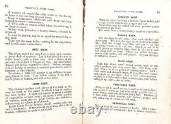 1864 Antique Civil War Era Cookbook THE PRACTICAL COOK BOOK H. M. Robinson NY FE