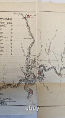 1864 Civil War Era Grant Oil Company Prospectus Oil Creek Pennsylvania Map