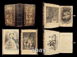 1864 Civil War FASHION Dresses Clothing Hairstyles Craft ART Peterson's Magazine