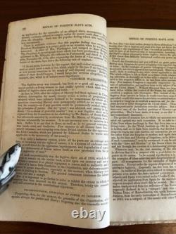 1864 Civil War SENATE REPORT Repeal of FUGITIVE SLAVE ACTS 2 Pcs Sumner & Clark