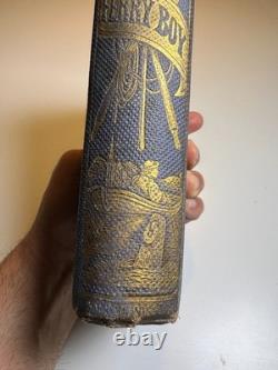 1864 Ferry-Boy & Financier Boston Civil War Victorian Ornate Fancy Book 1st Ed