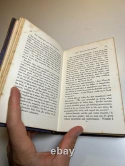 1864 Ferry-Boy & Financier Boston Civil War Victorian Ornate Fancy Book 1st Ed