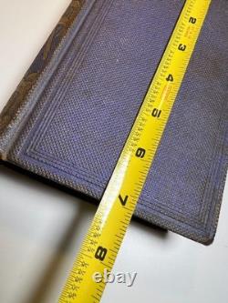 1864 Ferry-Boy & Financier Boston Civil War Victorian Ornate Fancy Book 1st Ed