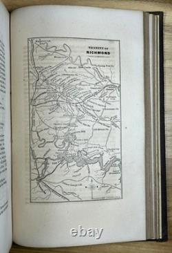 1864 George McClellan Report of Campaigns of Army of the Potomac Civil War Maps