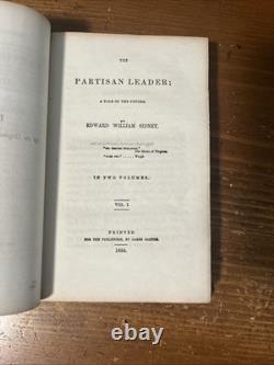 1864 The Partisan Leader Beverly Tucker Civil War