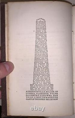 1865, 1st Ed, LIFE & DEATH IN REBEL PRISONS, ROBERT KELLOGG, AMERICAN CIVIL WAR