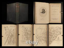 1865 Civil War 1ed General Sherman Campaigns Memoirs Tactics Army MAPS Military